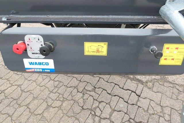 Roll-off/ Skip trailer HKM G 18 SZL 5.2, Schlitten, Zwillingsbereifung, LED: picture 9