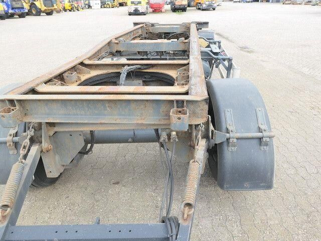 Huffermann HSA 18.70, Container, Schlitten, SAF, Luftfed. - Container transporter/ Swap body trailer: picture 5 Huffermann HSA 18.70, Container, Schlitten, SAF, Luftfed. - Container transporter/ Swap body trailer: picture 5