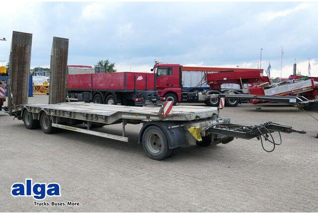 Humbaur HTD 30, Verzinkt, Hydr. Rampen, Verbreiterbar - Low loader trailer: picture 1 Humbaur HTD 30, Verzinkt, Hydr. Rampen, Verbreiterbar - Low loader trailer: picture 1