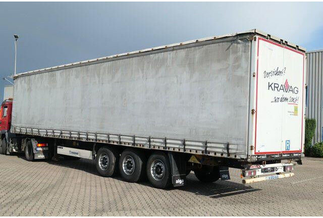Krone SD, Edscha, Schiebeplane, Zurrösen, Luftfederung - Curtainsider semi-trailer: picture 2 Krone SD, Edscha, Schiebeplane, Zurrösen, Luftfederung - Curtainsider semi-trailer: picture 2