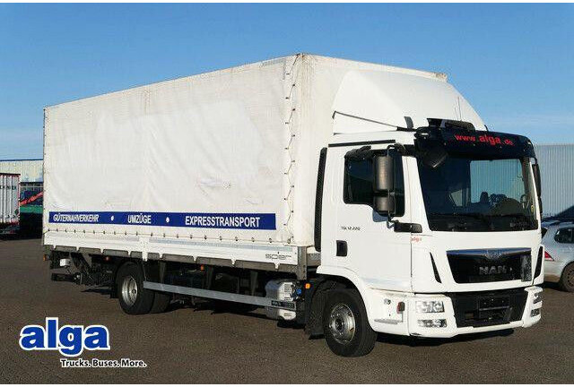 MAN 12.220 TGL 4x2, LBW, Klima, 7.200mm lang, AHK - Curtain side truck: picture 1 MAN 12.220 TGL 4x2, LBW, Klima, 7.200mm lang, AHK - Curtain side truck: picture 1