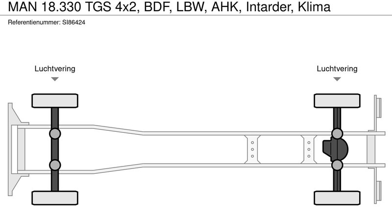 Cab chassis truck MAN 18.330 TGS 4x2, BDF, LBW, AHK, Intarder, Klima: picture 18 Cab chassis truck MAN 18.330 TGS 4x2, BDF, LBW, AHK, Intarder, Klima: picture 18