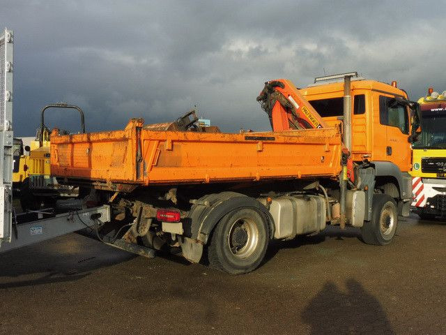 MAN 18.360 TGS 4x4, Kran Palfinger PK8501, Funk, AHK - Tipper, Crane truck: picture 3 MAN 18.360 TGS 4x4, Kran Palfinger PK8501, Funk, AHK - Tipper, Crane truck: picture 3