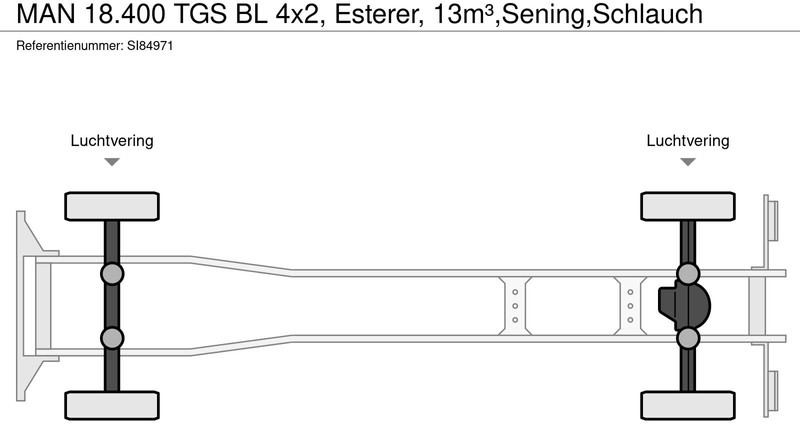 Tanker truck MAN 18.400 TGS BL 4x2, Esterer, 13m³,Sening,Schlauch: picture 19 Tanker truck MAN 18.400 TGS BL 4x2, Esterer, 13m³,Sening,Schlauch: picture 19