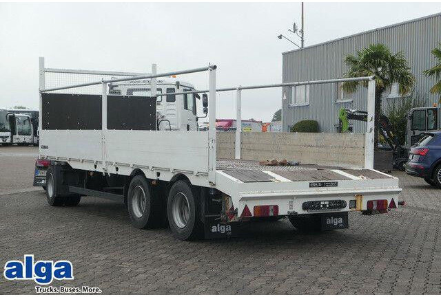 MEUSBURGER MPJ 3, Rampen, Luft-Lift, Bordwände, Container - Dropside/ Flatbed trailer: picture 1 MEUSBURGER MPJ 3, Rampen, Luft-Lift, Bordwände, Container - Dropside/ Flatbed trailer: picture 1