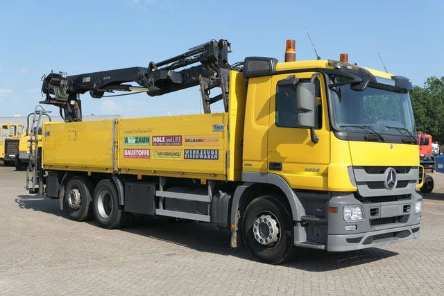 Mercedes-Benz 2536 Actros/MP3/HIAB 211DL/AHK/Klima - Dropside/ Flatbed truck, Crane truck: picture 3 Mercedes-Benz 2536 Actros/MP3/HIAB 211DL/AHK/Klima - Dropside/ Flatbed truck, Crane truck: picture 3