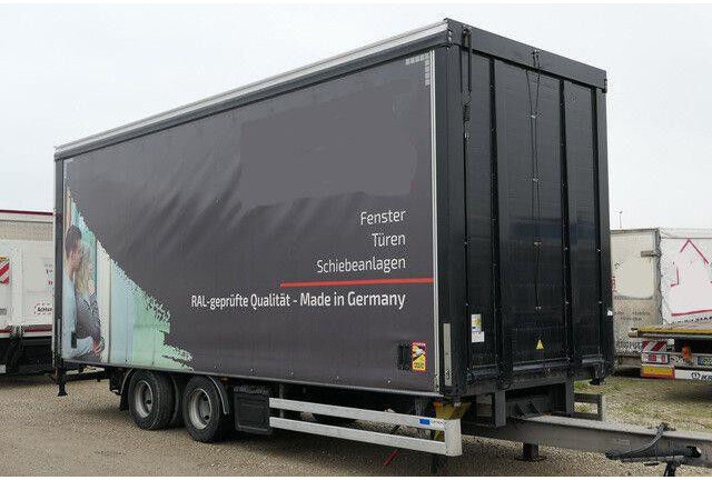 ORTEN AG 18T, Jumbo, Tandem, 7.7mtr. Mitnahmestapler - Curtainsider trailer: picture 2 ORTEN AG 18T, Jumbo, Tandem, 7.7mtr. Mitnahmestapler - Curtainsider trailer: picture 2