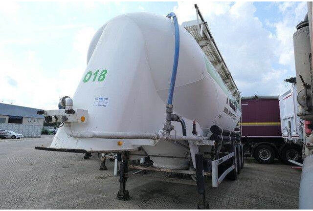 SPITZER SF 2737 PI, Zement, 37m³, Alu-Felgen, 1 Kammer - Tanker semi-trailer: picture 2 SPITZER SF 2737 PI, Zement, 37m³, Alu-Felgen, 1 Kammer - Tanker semi-trailer: picture 2