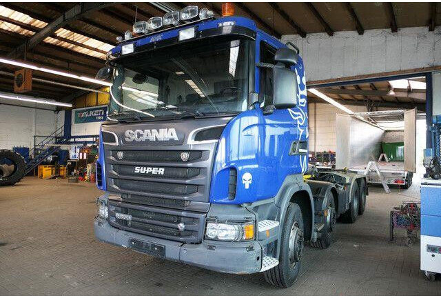 Scania R 500 8x4, Palfinger P24A, Knickarm, Retarder,AC - Hook lift truck: picture 2 Scania R 500 8x4, Palfinger P24A, Knickarm, Retarder,AC - Hook lift truck: picture 2
