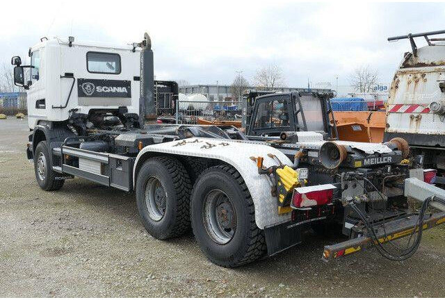 Scania R 580 6x4, V8-Motor, Meiller RS21, Retarder, AC - Hook lift truck: picture 3 Scania R 580 6x4, V8-Motor, Meiller RS21, Retarder, AC - Hook lift truck: picture 3