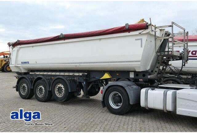 Schmitz Cargobull SKI 24 SL 7.2, Stahl, 26m³, Luft-Lift,Alu-Felgen - Tipper semi-trailer: picture 1 Schmitz Cargobull SKI 24 SL 7.2, Stahl, 26m³, Luft-Lift,Alu-Felgen - Tipper semi-trailer: picture 1
