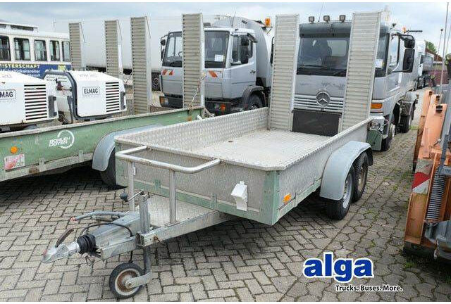 Schoon, Tandem, Rampen, Baggertransport,Verzinkt - Dropside/ Flatbed trailer: picture 1 Schoon, Tandem, Rampen, Baggertransport,Verzinkt - Dropside/ Flatbed trailer: picture 1