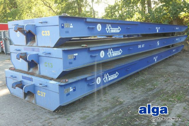 Schwerlast-Transportauflieger, Traglast 62.000kg - Low loader semi-trailer: picture 1 Schwerlast-Transportauflieger, Traglast 62.000kg - Low loader semi-trailer: picture 1