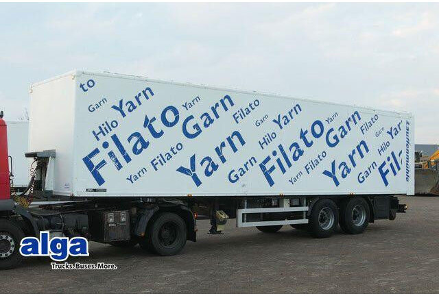 Sommer 2-Achser, elektr. Rolltor, BPW, 11.000mm lang - Closed box semi-trailer: picture 1 Sommer 2-Achser, elektr. Rolltor, BPW, 11.000mm lang - Closed box semi-trailer: picture 1