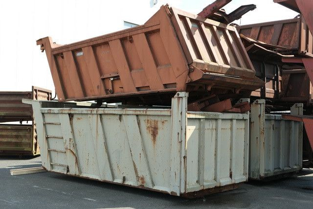 Stahl- Hinterkippmulde ca. 17 cbm - Tipper body: picture 2 Stahl- Hinterkippmulde ca. 17 cbm - Tipper body: picture 2