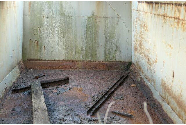 Stahl Hinterkippmulde ca. 17 cbm, Hilfsrahmen - Tipper: picture 4 Stahl Hinterkippmulde ca. 17 cbm, Hilfsrahmen - Tipper: picture 4