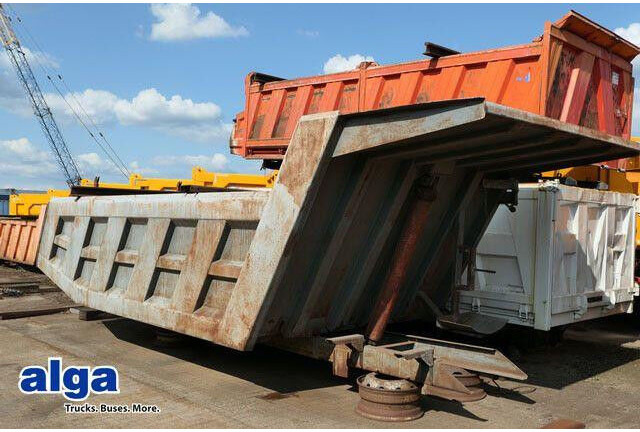 Stahl Hinterkippmulde ca. 18 cbm, Hilfsrahmen - Tipper: picture 1 Stahl Hinterkippmulde ca. 18 cbm, Hilfsrahmen - Tipper: picture 1