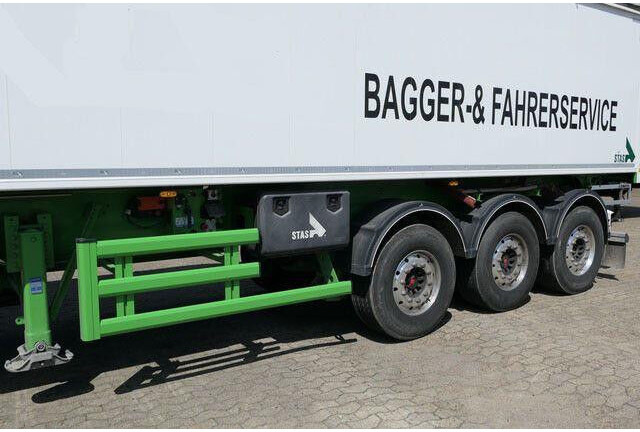 Stas S300CX, Alu, 46m³, Cramaro, SAF, Lenkachse! - Tipper semi-trailer: picture 4 Stas S300CX, Alu, 46m³, Cramaro, SAF, Lenkachse! - Tipper semi-trailer: picture 4
