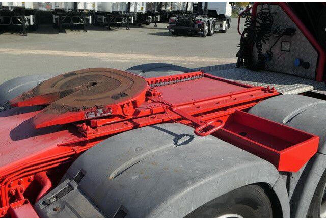 Tractor truck MAN 28.500 TGX 6X2-2 BLS, Kran HMF 5020-K6, Funk,23m: picture 10