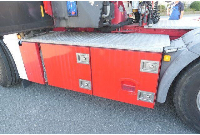 Tractor truck MAN 28.500 TGX 6X2-2 BLS, Kran HMF 5020-K6, Funk,23m: picture 9