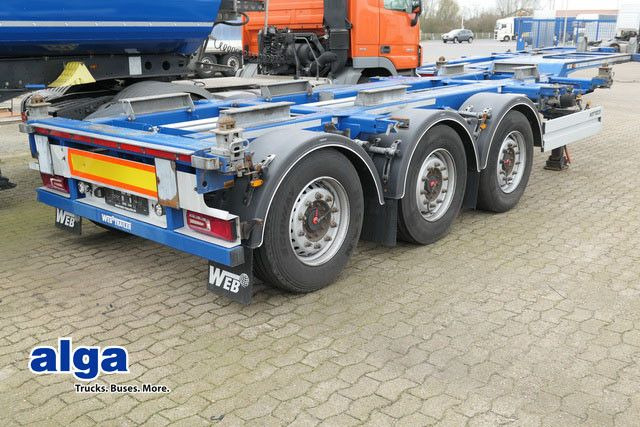 Web-Trailer LPRS24, 20/30/40 & 45 Fuß Container, Luft-Lift - Container transporter/ Swap body semi-trailer: picture 1 Web-Trailer LPRS24, 20/30/40 & 45 Fuß Container, Luft-Lift - Container transporter/ Swap body semi-trailer: picture 1
