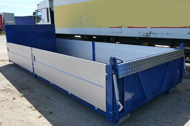 Alga, Abrollcontainer, Pritsche, 13m³, Bordwände - Hook lift truck: picture 3 Alga, Abrollcontainer, Pritsche, 13m³, Bordwände - Hook lift truck: picture 3