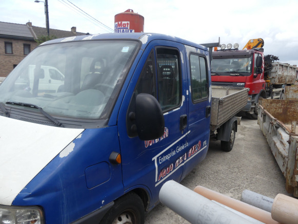 Camionnette double cabine plateau (à reconditionner) Fiat ducato - Open body delivery van, Combi van: picture 2 Camionnette double cabine plateau (à reconditionner) Fiat ducato - Open body delivery van, Combi van: picture 2