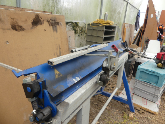 Plieuse de chantier marque et modèle inconnu - Press brake: picture 4 Plieuse de chantier marque et modèle inconnu - Press brake: picture 4