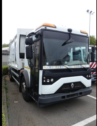REF:1444 - Camion poubelle Renault Access (2013-185.358 km) (VIN:SEG1930BL5BD17234) - Garbage truck: picture 3 REF:1444 - Camion poubelle Renault Access (2013-185.358 km) (VIN:SEG1930BL5BD17234) - Garbage truck: picture 3