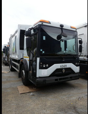 REF:62481 - Camion poubelle Renault Access (2014-281.264 km) (VIN: SEG1930BL5BD17884) - Garbage truck: picture 2 REF:62481 - Camion poubelle Renault Access (2014-281.264 km) (VIN: SEG1930BL5BD17884) - Garbage truck: picture 2