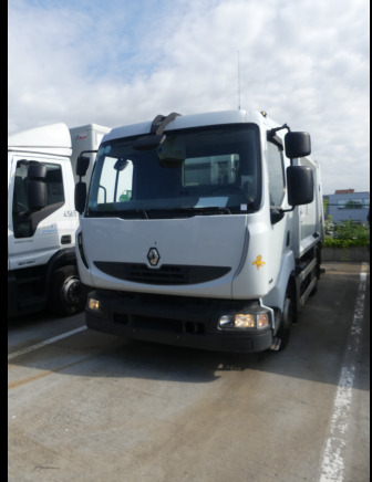 REF:68419 - Camion poubelle Renault Midlum 180DXI (2013-150.066 km) - Garbage truck: picture 1 REF:68419 - Camion poubelle Renault Midlum 180DXI (2013-150.066 km) - Garbage truck: picture 1