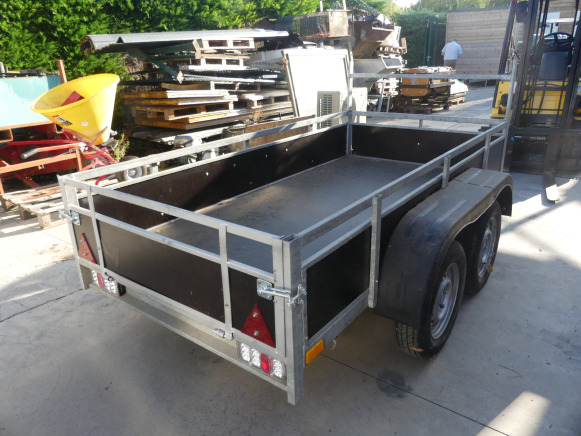 Remorque PTS 750 - Dropside/ Flatbed trailer: picture 4 Remorque PTS 750 - Dropside/ Flatbed trailer: picture 4