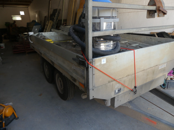 Remorque tribenne double essieu Saris PK30A - Tipper trailer: picture 3 Remorque tribenne double essieu Saris PK30A - Tipper trailer: picture 3