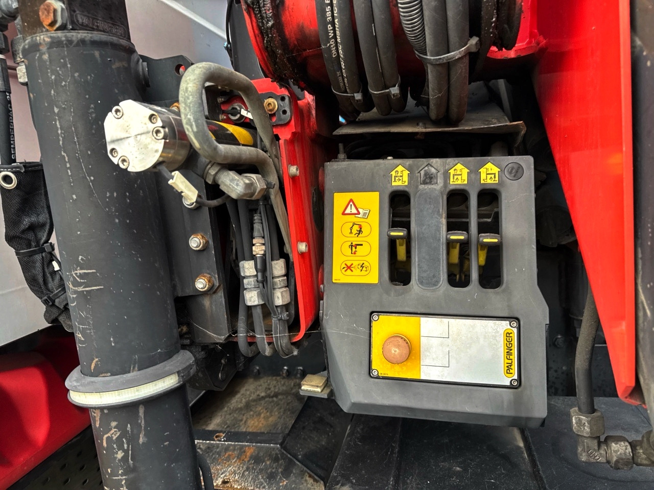 Truck mounted crane PALFINGER PK 19.001 SLD 5 D year 2017, crane with remote, extra functions: picture 11