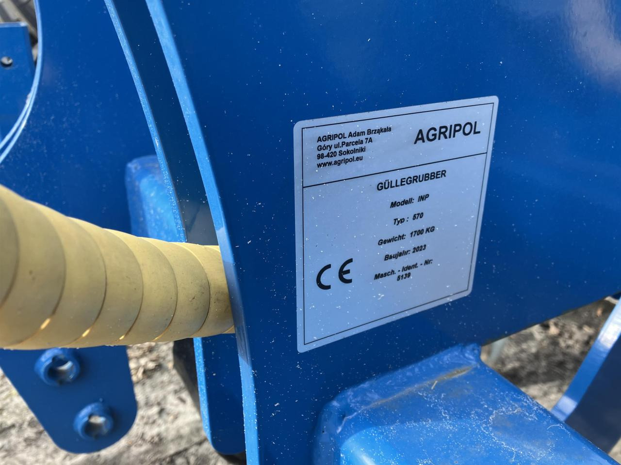 Agripol 4,8m mit Walze - Slurry injector: picture 2 Agripol 4,8m mit Walze - Slurry injector: picture 2