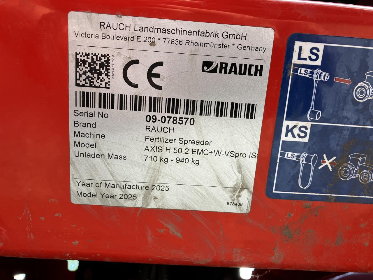 Fertilizer spreader Rauch Axis H 50.2 EMC + W: picture 9 Fertilizer spreader Rauch Axis H 50.2 EMC + W: picture 9