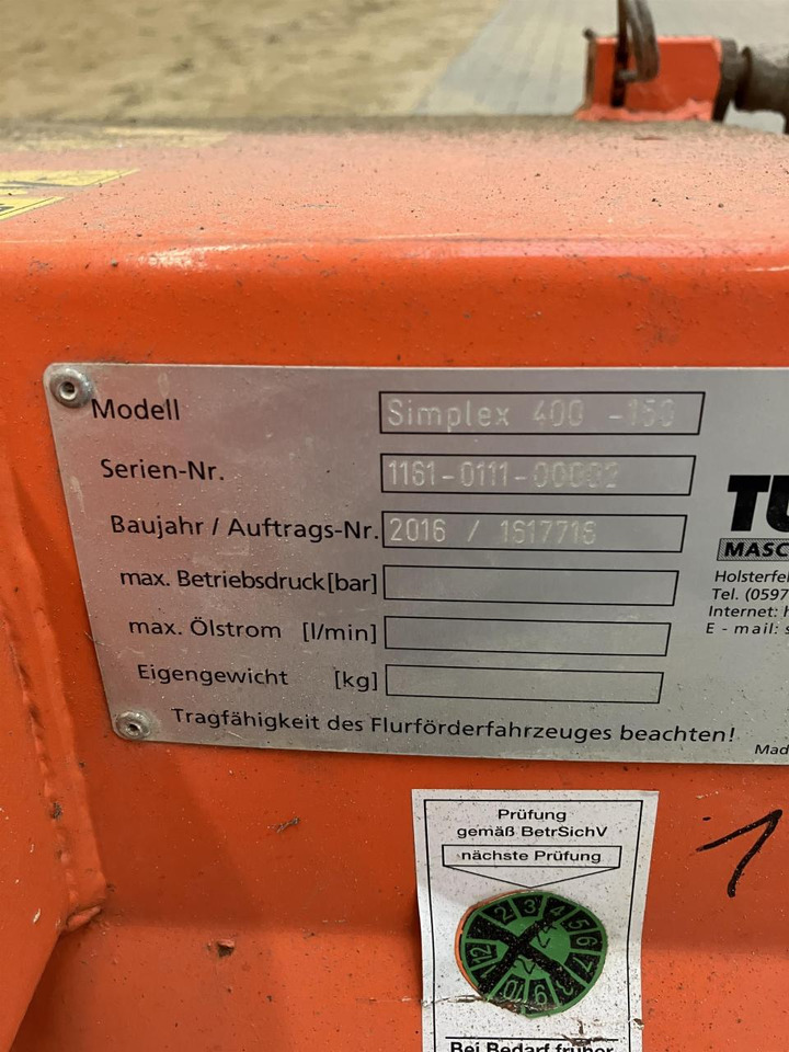 Tuchel Simplex 150 - Broom: picture 4 Tuchel Simplex 150 - Broom: picture 4