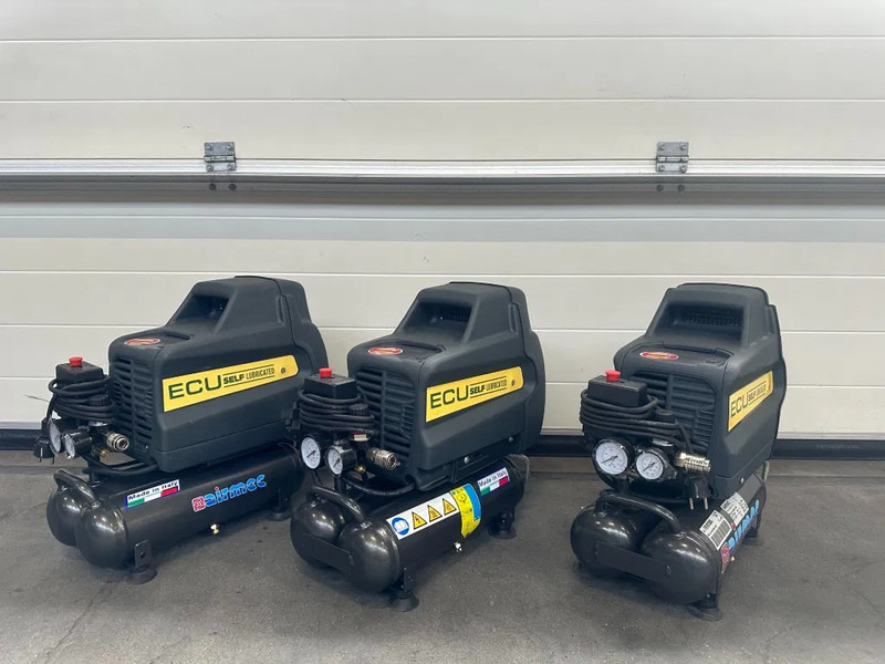 New Air compressor Airmec ECU XSS 228 Olievrije Zuigercompressor 2 PK 205 L / min 10 Bar New: picture 6