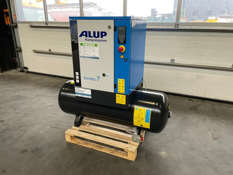 Alup Sonetto 7.5 + 200 Elektrische Schroefcompressor 5.5 kw 780 L / min 10 Bar - Air compressor: picture 4 Alup Sonetto 7.5 + 200 Elektrische Schroefcompressor 5.5 kw 780 L / min 10 Bar - Air compressor: picture 4