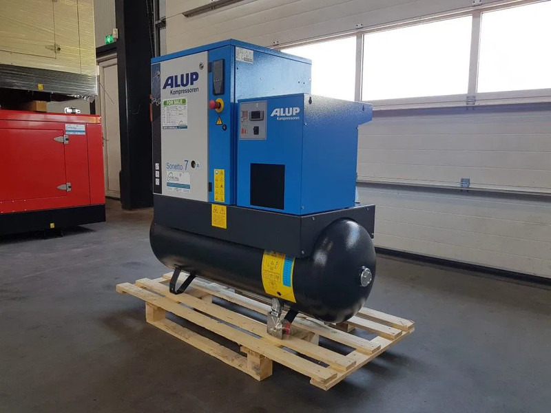 Alup Sonetto 7.5 + 200 Elektrische Schroefcompressor met ketel en droger 5.5 kW 750 L / min 10 Bar - Air compressor: picture 4 Alup Sonetto 7.5 + 200 Elektrische Schroefcompressor met ketel en droger 5.5 kW 750 L / min 10 Bar - Air compressor: picture 4