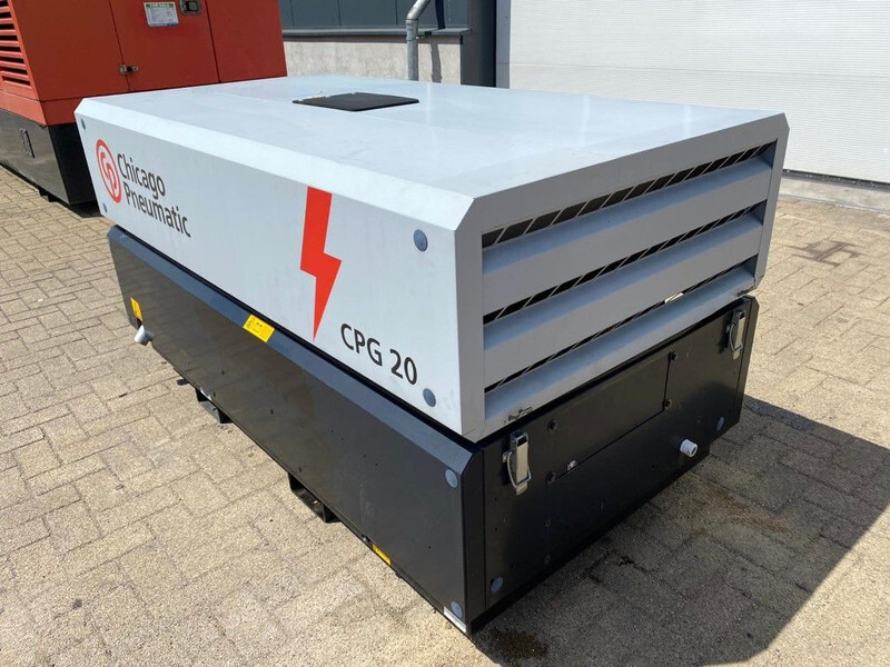 Generator set Chicago Pneumatic Silent omkasting t.b.v. aggregaat / compressor / waterpomp incl. dieseltank: picture 9