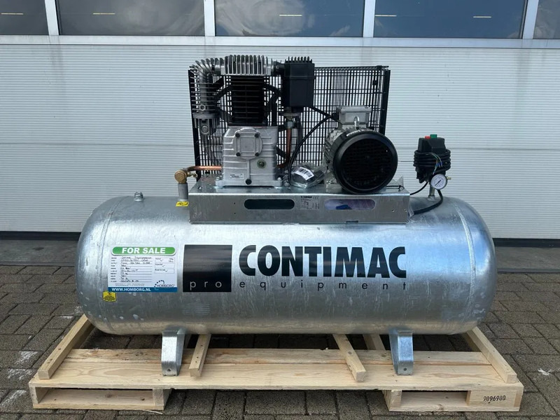 Contimac CM 655 / 10 / 270D Galva 4 kW 650 L / min 10 Bar Zuigercompressor t.b.v Agri Gegalvaniseerd - Air compressor: picture 1 Contimac CM 655 / 10 / 270D Galva 4 kW 650 L / min 10 Bar Zuigercompressor t.b.v Agri Gegalvaniseerd - Air compressor: picture 1