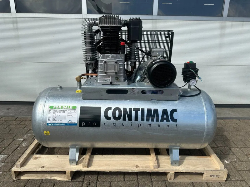 Contimac CM 955 / 10 / 270D Galva 4 kW 950 L / min 10 Bar Zuigercompressor Agri Gegalvaniseerd - Air compressor: picture 1 Contimac CM 955 / 10 / 270D Galva 4 kW 950 L / min 10 Bar Zuigercompressor Agri Gegalvaniseerd - Air compressor: picture 1