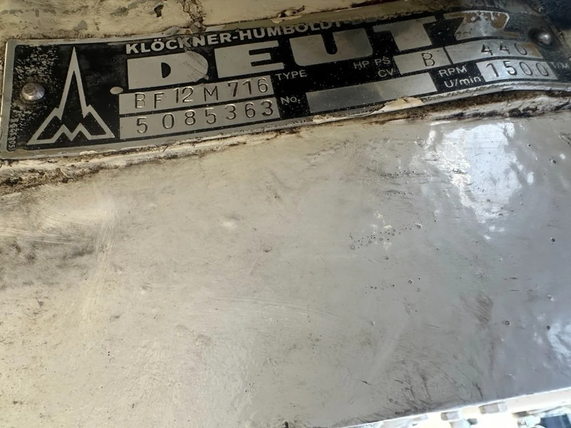 Deutz BF12M 716 Leroy Somer 360 kVA generatorset ex emergency - Generator set: picture 3 Deutz BF12M 716 Leroy Somer 360 kVA generatorset ex emergency - Generator set: picture 3