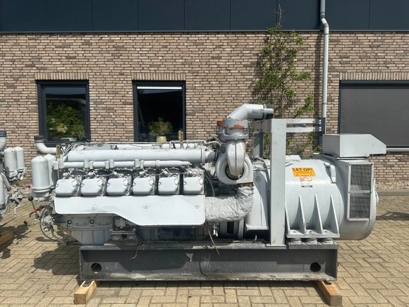 Deutz BF12M 716 Leroy Somer 360 kVA generatorset ex emergency - Generator set: picture 2 Deutz BF12M 716 Leroy Somer 360 kVA generatorset ex emergency - Generator set: picture 2