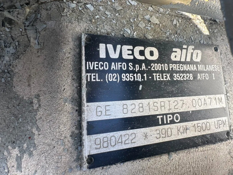 Iveco GE 8281 SRI27 00A71 Mecc Alte Spa 450 kVA generatorset ex Emergency 160 hours - Generator set: picture 3 Iveco GE 8281 SRI27 00A71 Mecc Alte Spa 450 kVA generatorset ex Emergency 160 hours - Generator set: picture 3