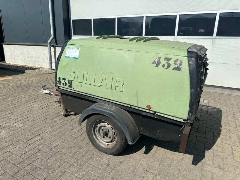 Kubota V2203 Sullair K65 Mobiele Diesel Compressor 3.7 m3 / min 30 kW 7 Bar - Air compressor: picture 5 Kubota V2203 Sullair K65 Mobiele Diesel Compressor 3.7 m3 / min 30 kW 7 Bar - Air compressor: picture 5