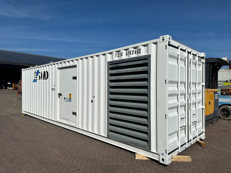 SDMO Perkins Leroy Somer 1460 kVA Silent generatorset Powerplant in 40 ft container - Generator set: picture 1 SDMO Perkins Leroy Somer 1460 kVA Silent generatorset Powerplant in 40 ft container - Generator set: picture 1
