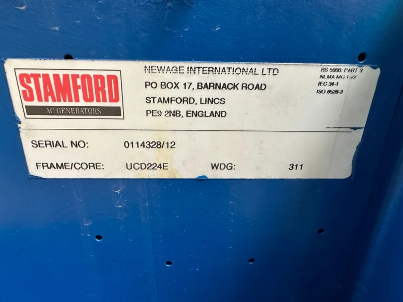 Stamford UCD224E 60 kVA Generatordeel Alternator as New ! - Generator set: picture 3 Stamford UCD224E 60 kVA Generatordeel Alternator as New ! - Generator set: picture 3