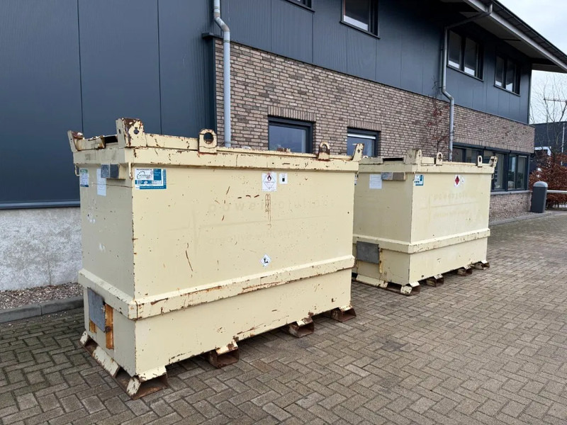 Tolsma Kiwa IBC 3000 liter Dieseltank Brandstoftank - Shipping container: picture 3 Tolsma Kiwa IBC 3000 liter Dieseltank Brandstoftank - Shipping container: picture 3